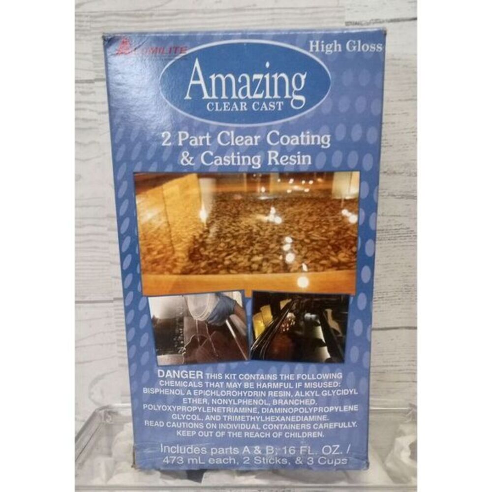 Amazing Casting Products 10591 Clear Resin